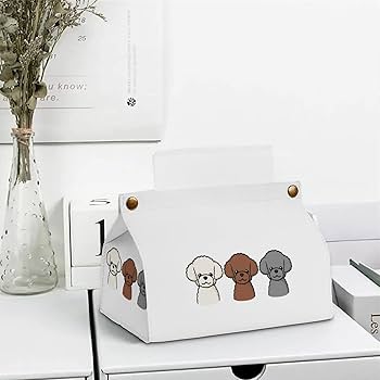 Amazon｜ティッシュカバー トイプードル ティッシュケース